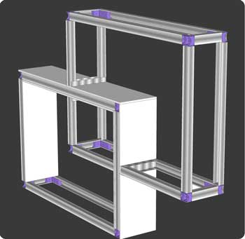 Kit fabrication étagère placo - Cales Kinook